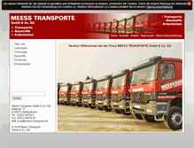 Tablet Screenshot of meess-transporte.com